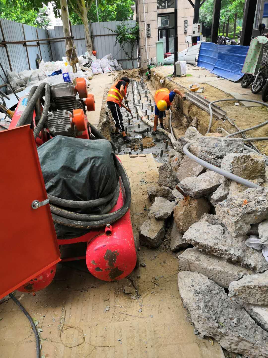 昌黎地基加固解决房子的地基下沉问题